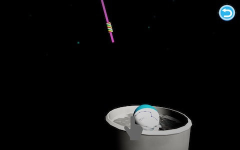 バケツの水に浸す