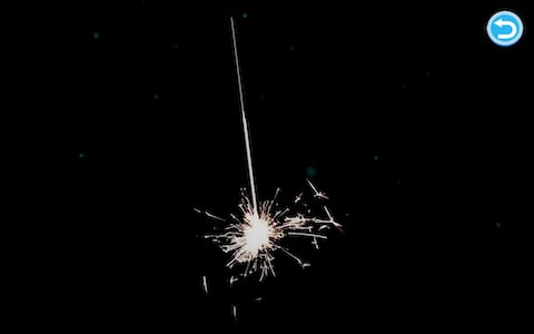 スパークラー花火